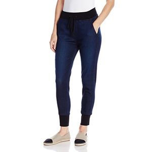 7 For All Mankind High-Waist Denim Joggers